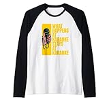 Karaoke Cantar Cancion - Microfono Karaoke Camiseta Manga Raglan