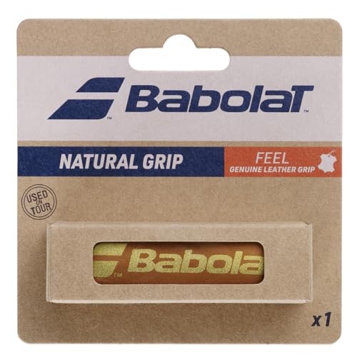2017 BabolaT Natural Grip BA670063 Replacement Grip Tape, Brown, Length: 45.7 inches (116 cm...