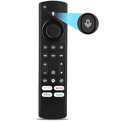 Moildrh Voice Remote Compatible For Insignia Toshiba And Pioneer Smart Tv Remote,Smart Remote Ns-Rcfna-21,With 4 Shortcuts Prime Video Netflix Disney+ Hulu. #TOP29