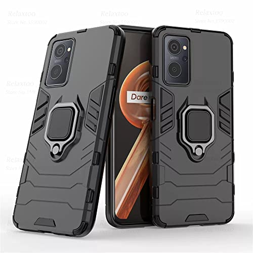 Image of Spazy Case Realme C31 Back Cover | Dual Layer Armor Defender Full Body Protective + PC Hybrid Kickstand Back Case for Realme C31