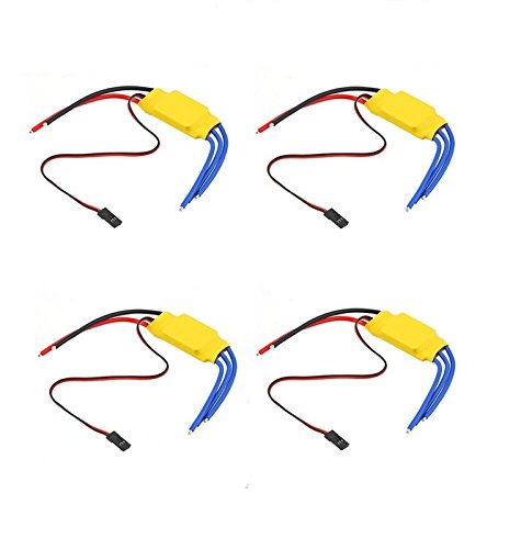 OLatus OL-KIT-QUAD-02 4x 30A Brushless Speed Controller with BEC ESC for RC Quadcopter Plane Helicopter