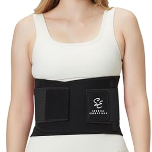 Special Essentials Waist Trainer for Women & Men Adjustable Sweat Band Waist Trimmer For Core Stability & Training Workouts