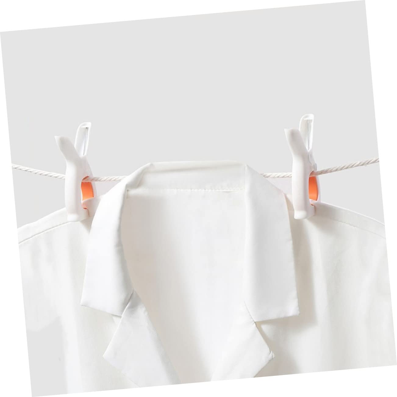 Zerodeko 20pièces Pince à Linge Anti-Vent Clips De Fixation pour Serviettes Et Vêtements Polyvalents pour Séchage Extérieur Et Intérieur Design Léger Et Pratique Couleur Bleue