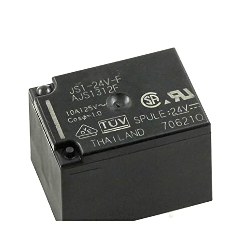 5��JS1-24V-FAJS1312F�p���[�����[5�s��/ 10A / 24V /�X�C�b�`