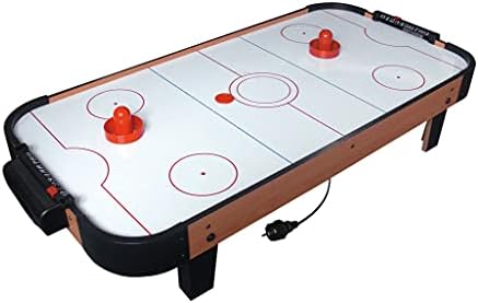 TALLO Sport 40 inch Table Top Air Hockey Table for Kids - 110V Motor Electric Fan - Includes 2 Strikcers and 2 Air Hockey Pucks - Powerful Air - Great for Playing on The Floor, Tabletop, Living Room