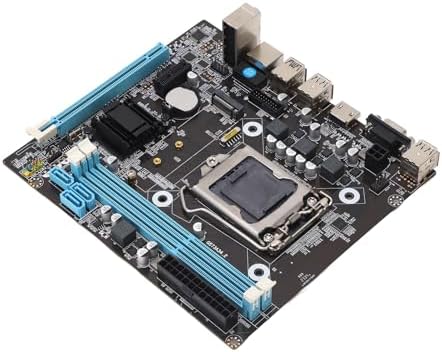 Sxhlseller H81 M ATX Motherboard for 4th Gen Core i3 i5 i7, Celeron G, Pentium G Processors with Channel DDR3, Micro ATX PC Board, High Speed M.2 Interface