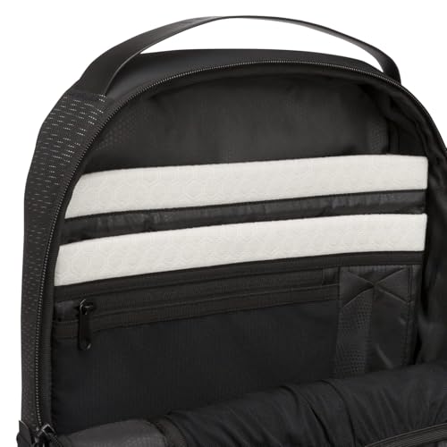 Image of Yours Choice Alienware 17 inch Nylex Anti-Scratch Interior|Padded Shoulder Strap|Weather Resistant|Shockproof|Impact Resistant|AW Horizon Commuter Backpack 24L|AW423P-GalaxyWeave Black