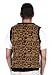 Costume Agent 80's Day Off Movie Button Up Costume Sweater Vest Halloween Costume Black and Gold Vest for Men & Women