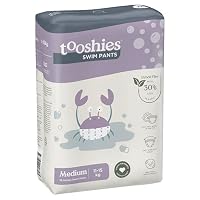 Tooshies Eco Swim Pants Medium 10pk - 12-17kg, White