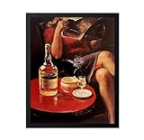 Poster Master Vintage Poster - Retro Italian Liquor Print - Alcohol Art - Chic Gift for Men, Women, Bartender - Perfect Decor for Bar, Man Cave, Kitchen, Restaurant - 8x10 UNFRAMED Wall Art