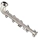 APDTY YC2Z-9431-BA Exhaust Manifold Cast Iron (Left Driver-Side 6.8L V10 Engine)