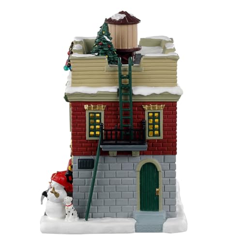 Casey St. Firehouse 51 código 35044 edificio de bomberos miniatura para coleccionismo 4