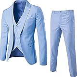 YunYoud Herrenanzug Business Business Herrenanzug Sakko Hose Slim Fit Sakko Für Hochzeit Business Herren Anzug Herrenanzug Business Slim Fit Men Langarm Anzugjacke