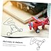 DECHOUS Educational Toy Metal Puzzle Ring Heart Shape Unlock Fidgets for Boys and Girls Iq Puzzle