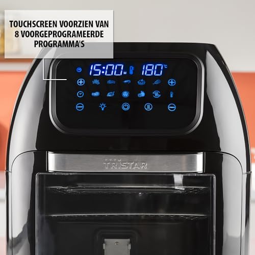 Tristar Airfryer oven FR-6964-10 liter - 1800 Watt - 10 voorgeprogrameerde programma's - Zwart - Afbeelding 4