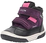 Innenmaterial: Synthetik Geox Baby-Mädchen B OMAR Girl WPF Ankle Boot, Black/Violet, 22 EU