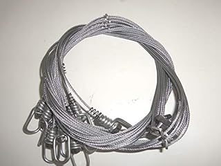 Funke Trap Tags 60" 3/32 Micro Lock Loaded Snares Coyote Beaver Raccoon