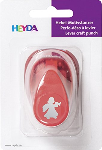 Heyda 203687605 Motivstanzer, klein Motivgröße: ca. 1, 7 cm, Motiv: Engel