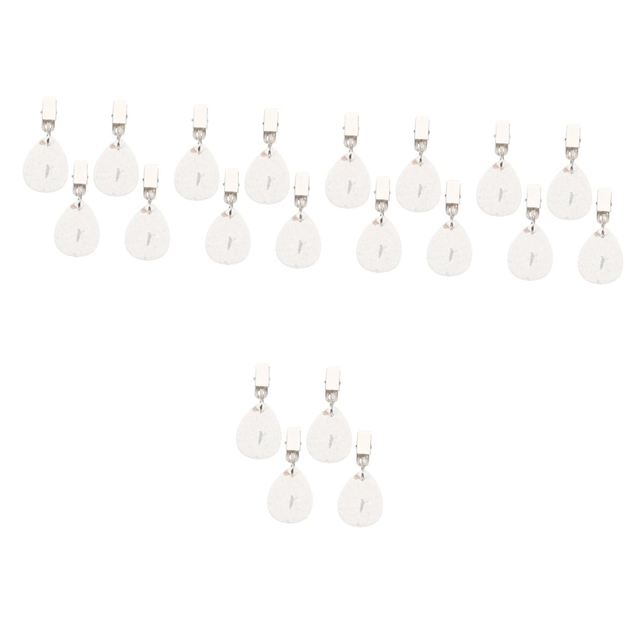 Alipis 20stücke Teiliges Tischdeckenbeschwerer Mit Clips Praktische Halterungen Für Outdoor-einsätze Für Partys Und Gartenfeiern Wasserfall-Design Aus Hochwertigem Material