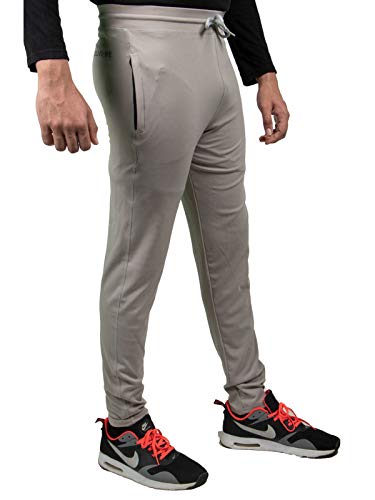 Image of Slim Fit Track Pant with Zipper Pockets