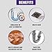 Harpic Drain Xpert Cleaner Powder (50g x 8) | Effective Sink and Pipe Cleaner, Blockage Remover
