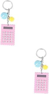 VILLCASE 2Pcs Calculadora De Bolso Linda Calculadora Pequena Calculadora Portátil Mini Calculadora Portátil Calculadora Básica De 8 Telas Calculadora Infantil Transportar Criança Bolsa De