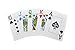 Copag 4-Color Design 100% Plastic Playing Cards, Poker Size Jumbo Index Red/Blue Double Deck Set