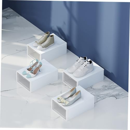 Boîtes à chaussures transparentes haut de gamme VICASKY plastique robuste x6 - 7