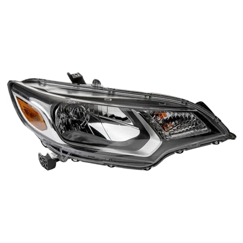 Image of TRQ Passenger Side Headlight Assembly Compatible with 2015-2017 Honda Fit EX EX-L LX HO2503160
