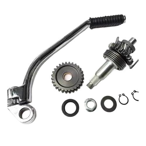 Engrenage de démarrage YBR125 et levier de kick robuste pour XT125