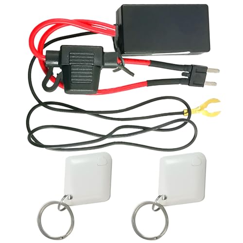 TOTMOX Car Intelligent Anti-Robbery System, M506 Immobilizer System with 2 Remotes, Car Wireless...