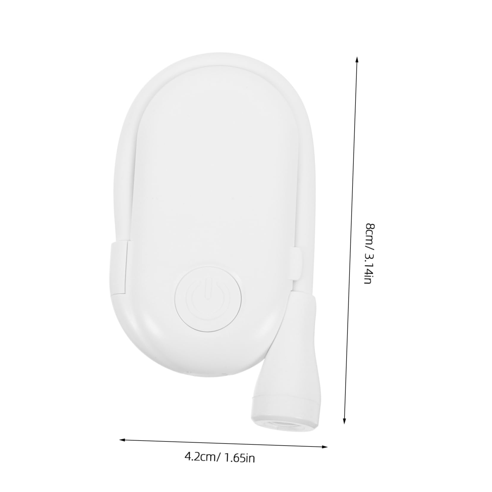 Uonlytech Rechargeable Clip Reading for Book Eye-Caring Design for Dorm Room and Bedroom Portable Night Light Sturdy Clip and USB Charging
