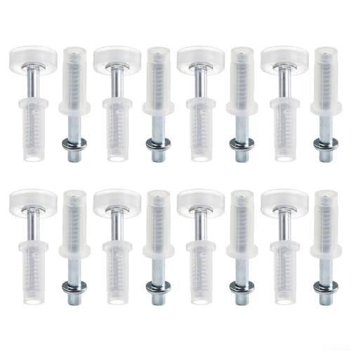 Kit de herrajes para puerta plegable, kit de herrajes para puerta de armario plegable con pivote superior y rueda guía, kit de herrajes para puerta plegable doble pivote superior (8 piezas)