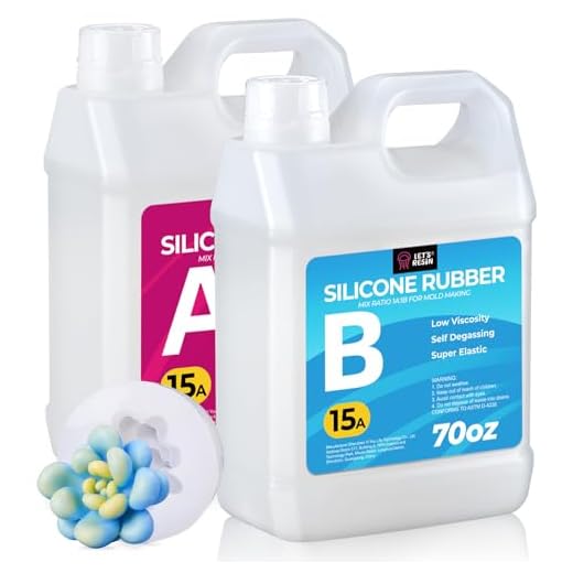 LET'S RESIN Silicone Mold Making Kit 1 Gallon