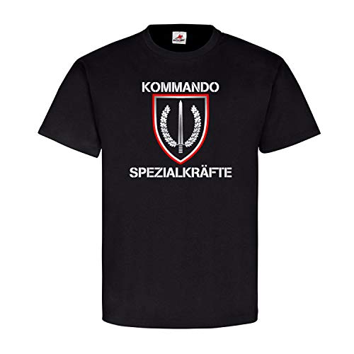 T-shirt BW KSK Commando noir XXL idéal pour la randonnée et le bivouac