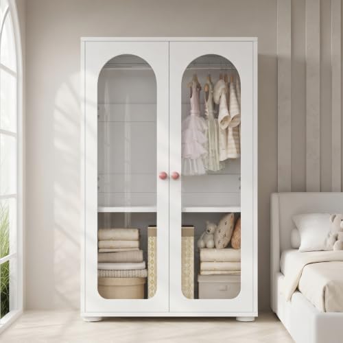 NovaAppli Kleiderschrank, Weiß, 80×50×120 cm