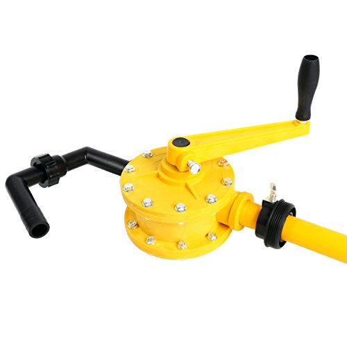 Amarine Made Barrel Pump Plastic Polypropylene Hand Rotary Transfer Drum Pump 300Cc(300Ml), 70 Times/Min #TOP3