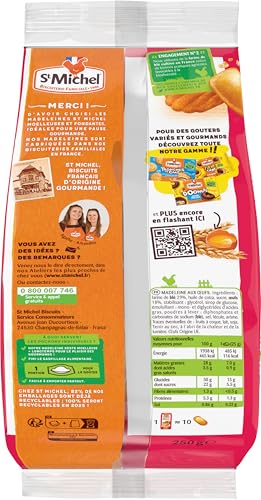 Madeleines Natures Moelleuses St Michel Le Sachet De 10 Madeleines De - vue 7