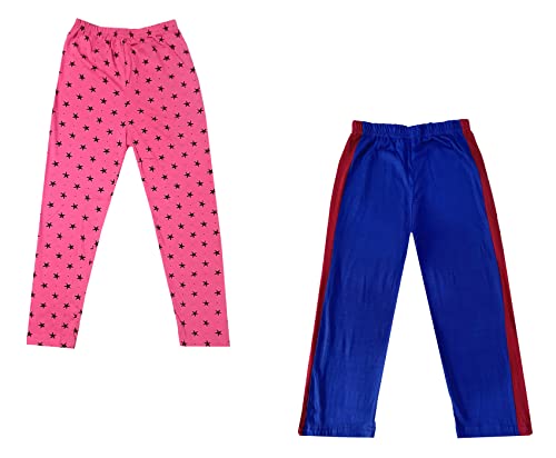 Image of indi weaves Boys and Girls Cotton Solid and Printed Pyjama /Pant /Trackpants