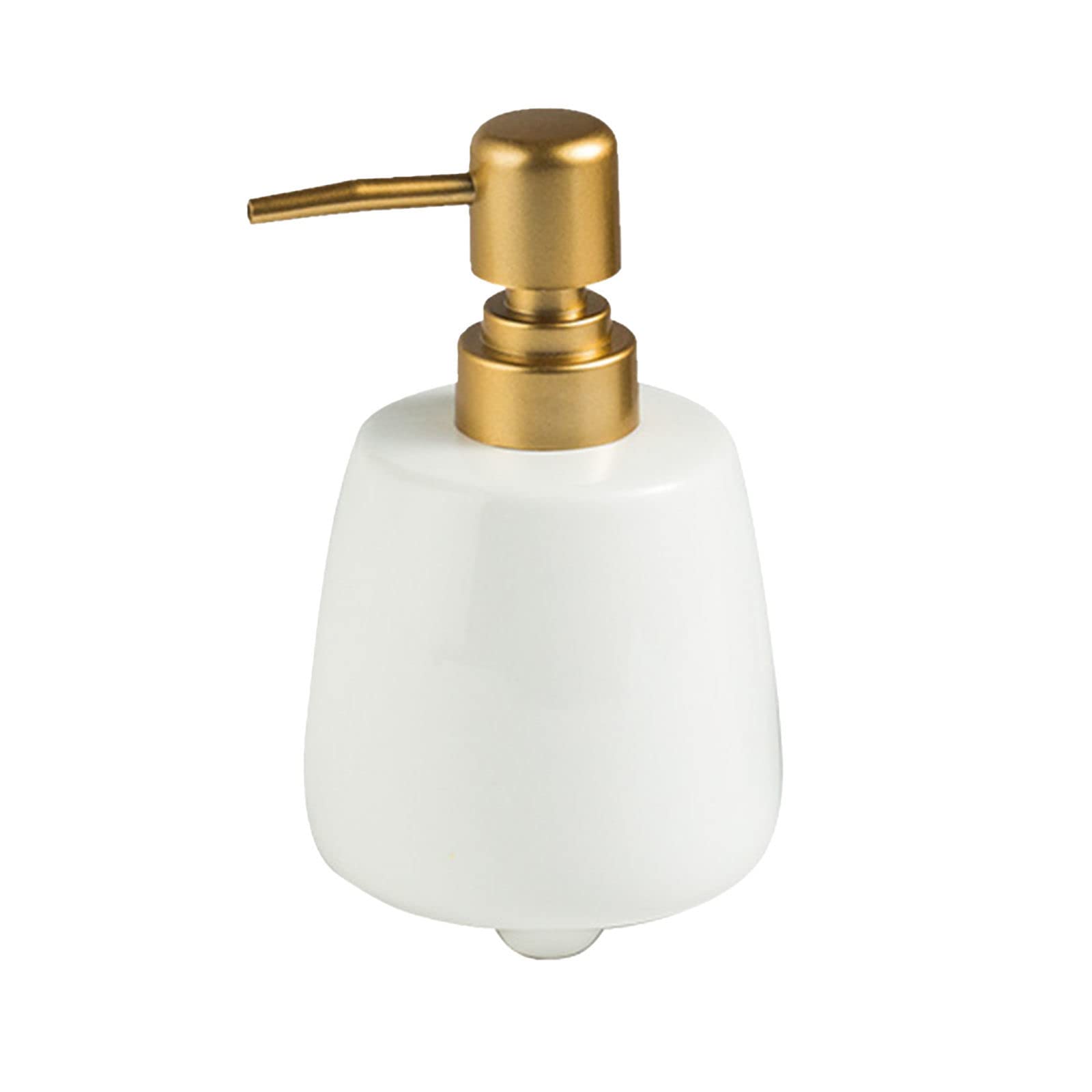 soap dispenser， Soap Dispenser,Simple Ceramic With Pump, Refillable Lotion For Bathroom Vanity Countertop, For Kitchen Sink-gray-320ml/11.3oz