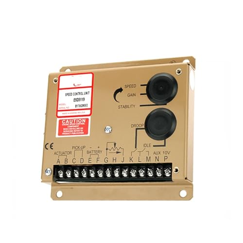 PKHDLYEU regulador de Velocidad de generador Controlador de Velocidad ESD5119 Módulo de Control de Velocidad Placa de Control de Velocidad del generador