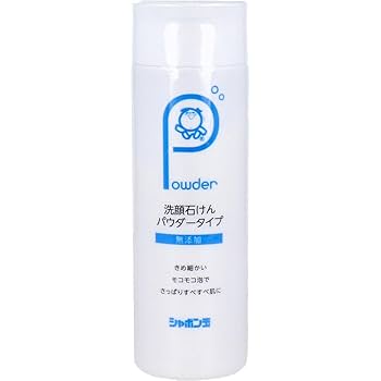 Amazon | シャボン玉 洗顔石けんパウダータイプ 本体 70g