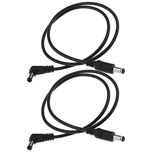 Create idea 2 Pzs DC5521 Macho A ángulo Recto Macho Cable Aliment...