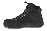 botas futbol sala kappa Synthetic Leather Kappa, Winter Boots Hombre, Black, 43 EU