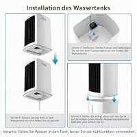 Klimaanlage Mobil Ohne Abluftschlauch 25L Tragbarer Verdunstungsluftkühler – Ansicht 8