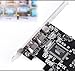 Firewire Car Firewire Card PCI-E PCI Express FireWire 1394a IEEE 1394 Controller Card with Firewire Cable