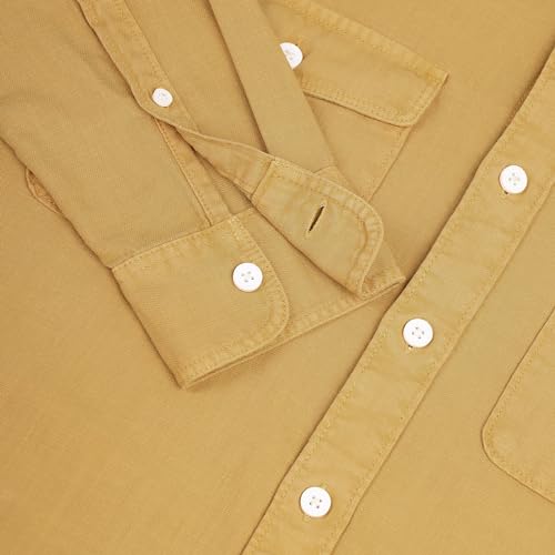 Image of Lee Men's Solid Regular Fit Shirts
