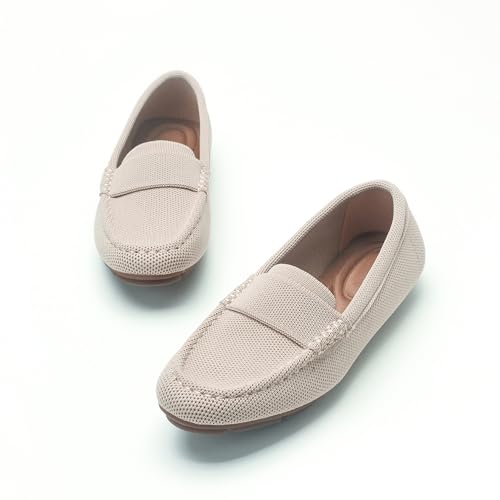 Image of feabtonbd Loafers for Women Comfortable Breathable ShoeCasual Slip On Womens Driving Flats Shoes