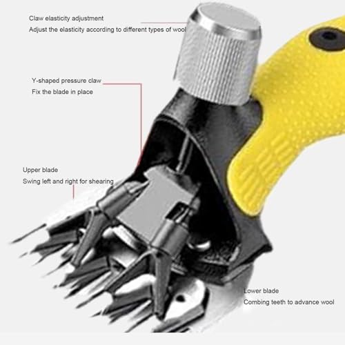 Zielony 1300W Elektryczny Shear Owcy, Kozi Clipper o zmiennej prędkości do grubych płaszczy, Ergonomiczny design z chłodnym wentylatorem, Profesjonalny trymer do wielbłądów z alpakami, 3700 obr. / min