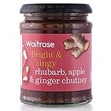 Waitrose Rhubarb Apple & Ginger Chutney 320g